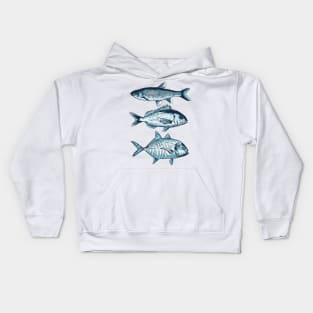 Aquatic Creatures Kids Hoodie